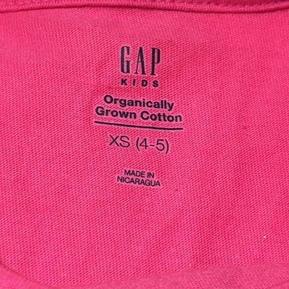 NWT - GAP KIDS - Pink Long Sleeve Top - Picture 3 of 3